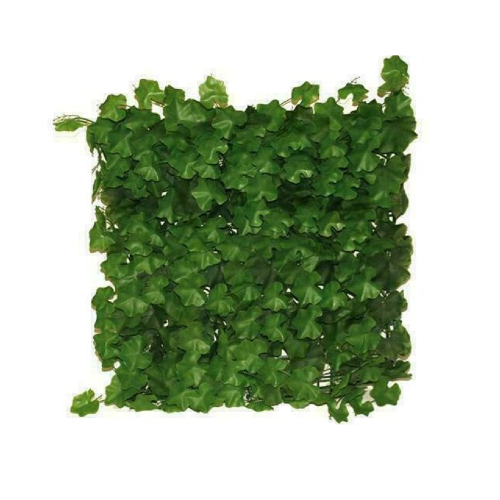 Arella arelle setos de hoja perenne extra PE hojas de geranio verde oscuro 50x50 cm modular