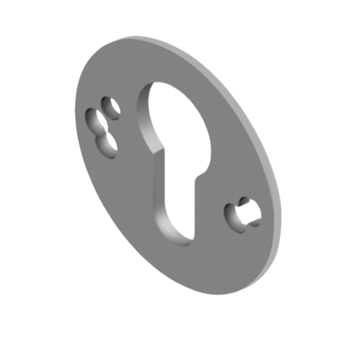 Défense universelle d'épaisseur en acier galvanisé 2 mm pour serrures