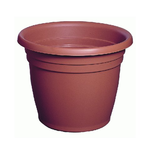 Ics pot rond pour fleurs et plantes Ø 45 x h 34 cm en polypropylène 30 lt sans soucoupe jardin extérieur