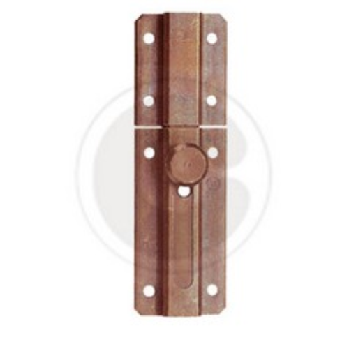 20 pz catenaccio catenacciolo orizzontale acciaio zincato 80 mm porte porta