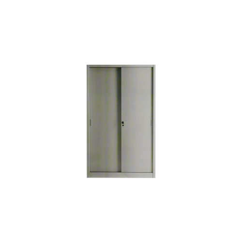 Ars12 cabinet with sliding doors in painted sheet metal cm120x45x200h for office