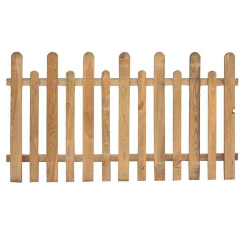 Clôture bois de pin imprégné anglais 16+16 mm 175x100 cm clôture pour jardin extérieur