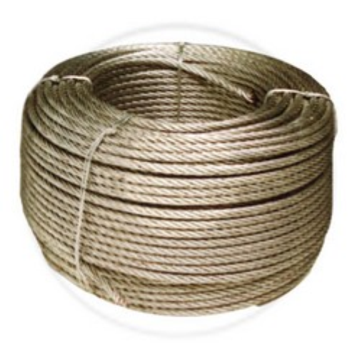 cable de acero galvanizado con nÃºcleo textil 72F? Cable conductor de 14 mm