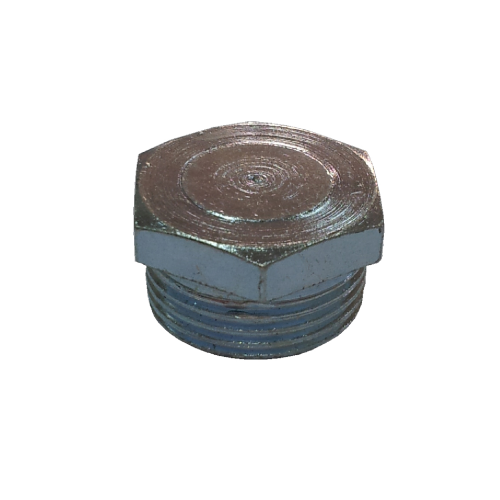 Tappo maschio Art. 292 in acciaio zincato diametro Ø 3/8 attacco maschio raccorderia idraulica