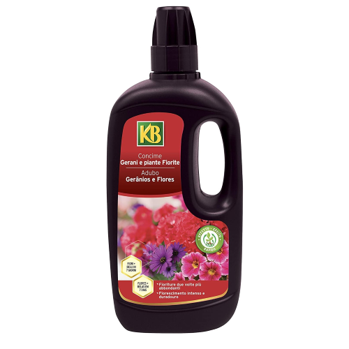 Kb abono líquido para geranios y plantas de flor de rápida absorción