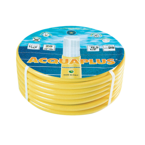 Tubo magliato Acquaplus 6 strati Ø interno 25 mm rotolo 25 mt per irrigazione 18 bar antialga