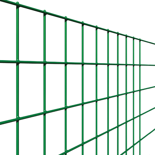 Margherita electro-welded galvanized wire mesh height 150 cm 50x75 mm 25 m plastic-coated green