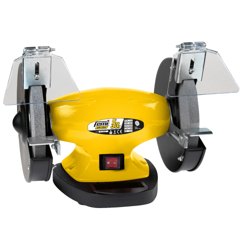 Femi double wheel bench grinder BG 33N Ø 200 mm single-phase 550W abrasive wheel with support base