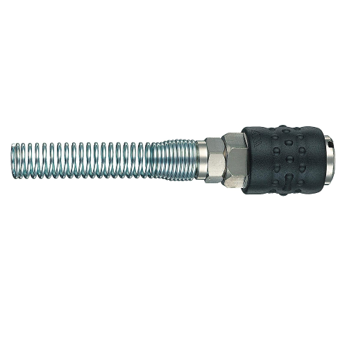 Ani 64/MF rubinetto rapido universale con molla spirale 6x8 mm circuiti pneumatici idraulici oleodinamici