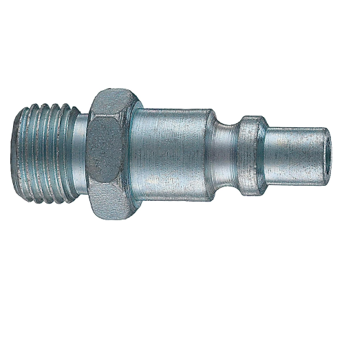 Ani-Kupplung 15/A für Druckluft-Schnellhahn-Außenanschluss 3/8" zylindrisch aus karbonisiertem und verzinktem Stahl