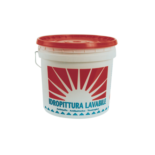 Mapekol idropittura lavabile lt 14 bianco pittura antimuffa antibatterica tixotropica biologica inodore