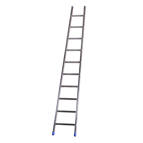 Agril professional trapezoidal aluminum ladder 12 steps pitch 28 cm height 360 cm with non-slip step