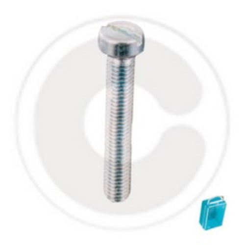 10 cylindrical head metal screws? 6x25 mm screw with zinc-plated steel nuts