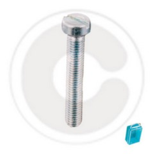 10 cylindrical head metal screws? 6x60 mm screw with zinc-plated steel nuts