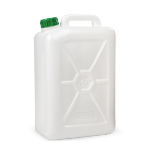 Food can in non-toxic polyethylene lt. 15 keg for food use oil water