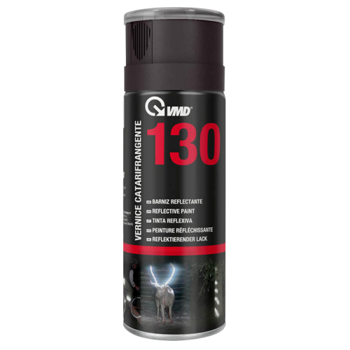 VMD 130 vernice acrilica catarifrangente 400 ml trasparente grande resistenza e potere aggrappante su tutte le normali superfici