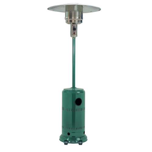 Syntesy overhead gas mushroom patio heater Ø 82 cm green heating for indoors and outdoors