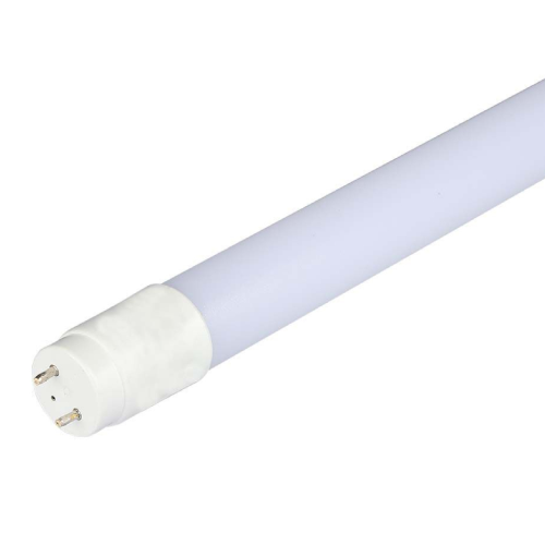 Tubo LED V-TAC T8 18W conexión G13 longitud 120 cm 6400K Blanco frío en Nanoplástico