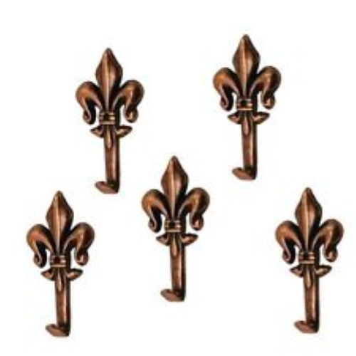 cf 5 pcs of bronze lily picture hanger n? 0 mm 32h hanger hook for pictures