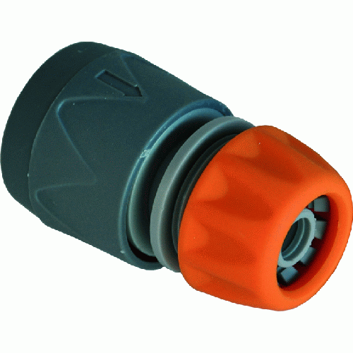 12 pcs quick coupling with 3/4 "pvc hose clamp for irrigation