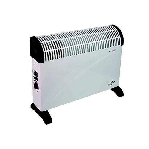 Calentador turbo convector Syntesy con cuatro niveles de ajuste y termostato de 2000w
