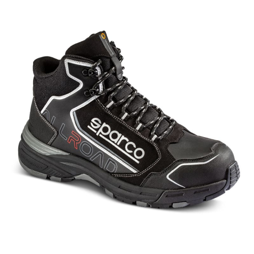 Sparco scarpa Allroad Okayama calzatura di sicurezza nero S3 in microfibra idrorepellente e nylon con suola phylon + gomma