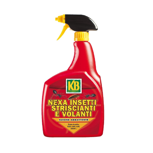 Kb nexa esca insetticida liquido concentrato spray 750 ml. per insetti volanti e striscianti