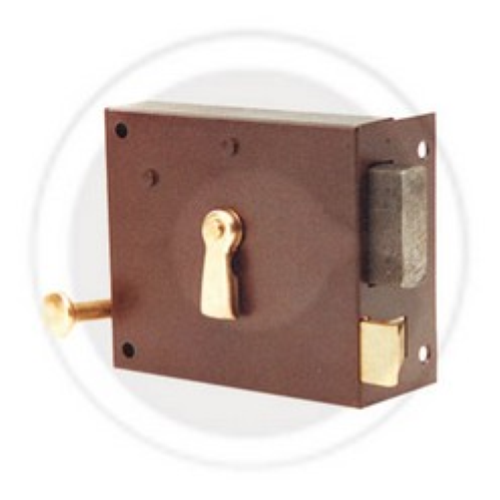 serratura per portoncino portone art 175 a 4 molle dx entrata 70 mm
