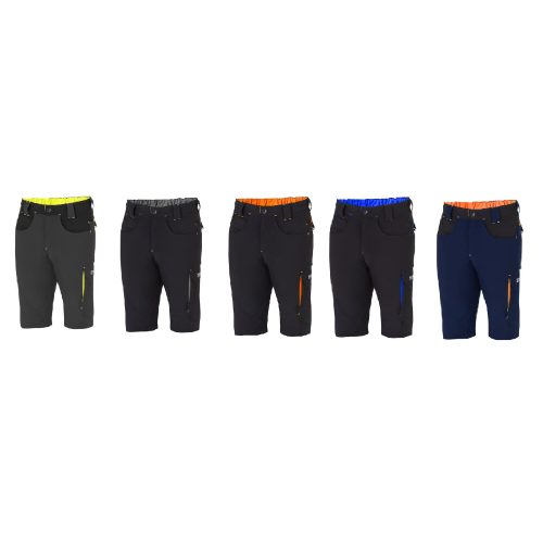Leichte technische Bermuda-Shorts von Sparco. Leichte technische Laredo-Shorts aus Nylon mit reflektierenden Streifen Reißverschluss und Knopfverschluss