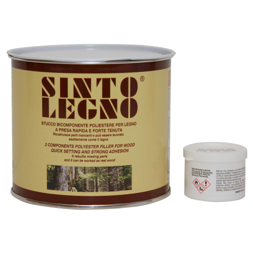 Sintolegno 750 ml leichter Kittmastix zum schnellen Abbinden von Holz