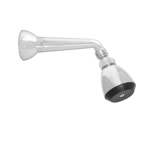 Bras de douche lourd complet avec pomme de douche chromée accessoires de pomme de douche