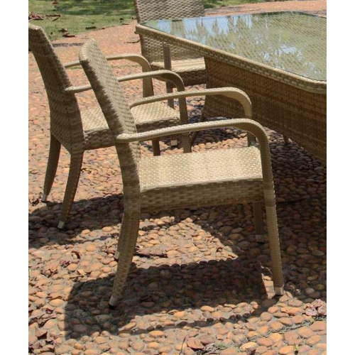 poltrona sedia mod Ibiza arredo giardino esterno cm 55x64x87,5 h