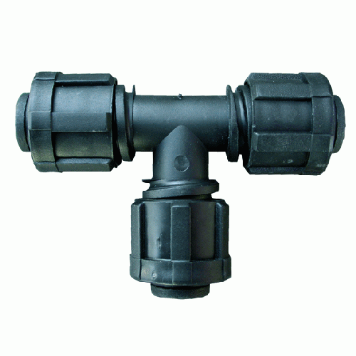 pz 50 raccordo a t per irrigazione da diametro mm 16x16x16 raccordi