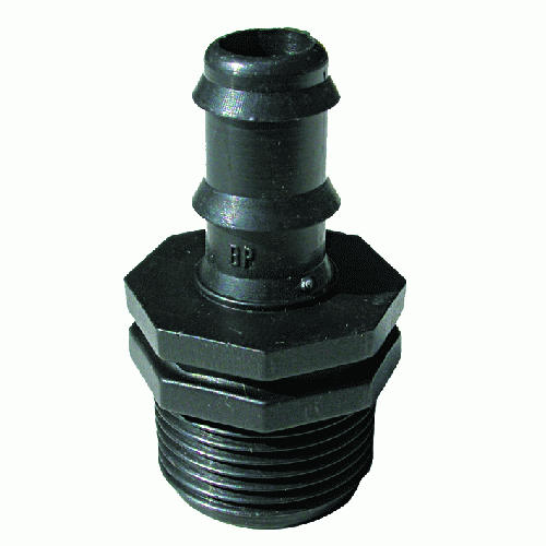 Raccordo manicotto portagomma per irrigazione da diametro mm 16x 1/2"