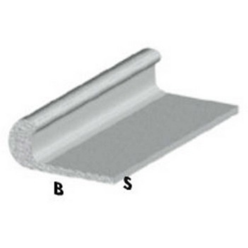 profilo unghietta cm 100 h argento silver 18x1 mm asta profili alluminio