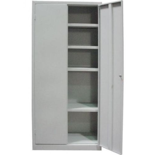 all-shelf cabinet wardrobe kit with 2 doors cm 40x60x175h gray sheet metal