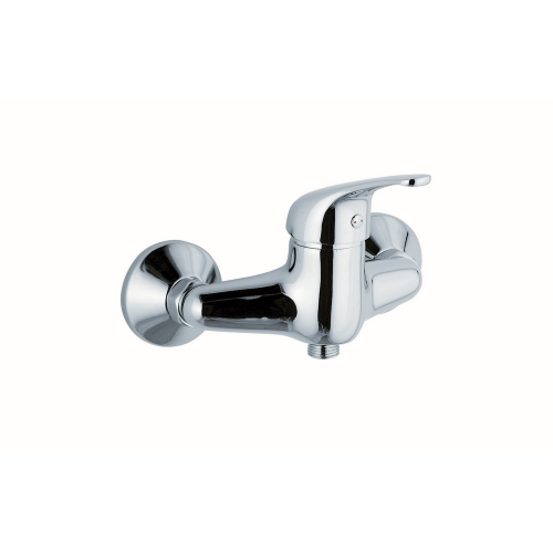 Rubinetto miscelatore epic monocomando esterno per doccia senza accessori in ottone cromato