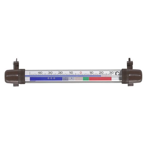 Termometro per frigorifero cm 20 x 2 frigoriferi in plastica da -30 a+50 marrone