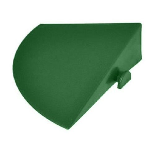 Set of 4 corners for E40 floor in green polypropylene for outdoor use