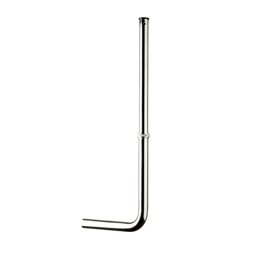 "L" tube for external flowmeter 1" adjustable diam. Ø 28 mm cart. diam. Ø 34 mm