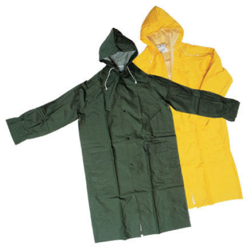cappotto impermeabile anipioggia antivento antistrappo tg XL giallo