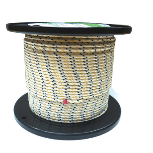 Castor starter rope roll mm? 3x100 m electric chain cord