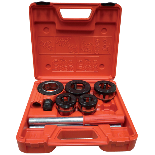 Die set art 109/3 for pipes ratchet wrench for threading in case