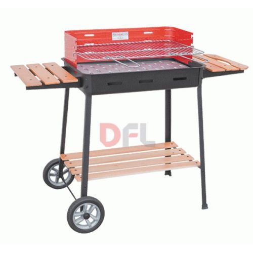 barbecue 860 Exelsior charcoal cm 63x43x88 h in steel grill camping