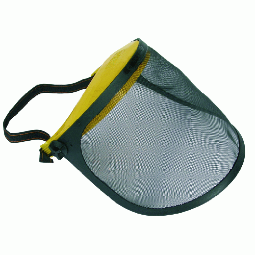 Adjustable nylon mesh protective screen visor protection mask