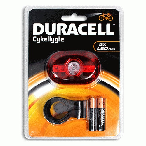 Duracell led flashlight for bicycle bicycle rear wheel retro bike lights