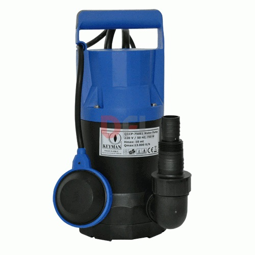 Pompe Ã©lectrique submersible Keyman 400W 0,50 Hp pour eau claire et propre