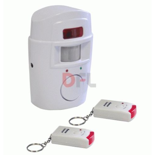 burglar alarm control unit with presence detector 5 mt radius