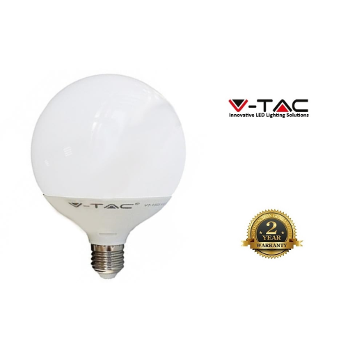 V-tac lamp led bulb sphere 13W E27 natural light neutral white