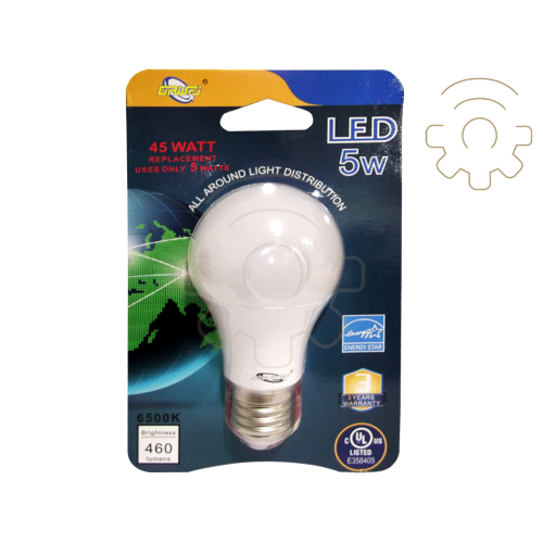 Ampoule LED Dawei 5w E27 6500k lumiÃ¨re froide garantie 3 ans